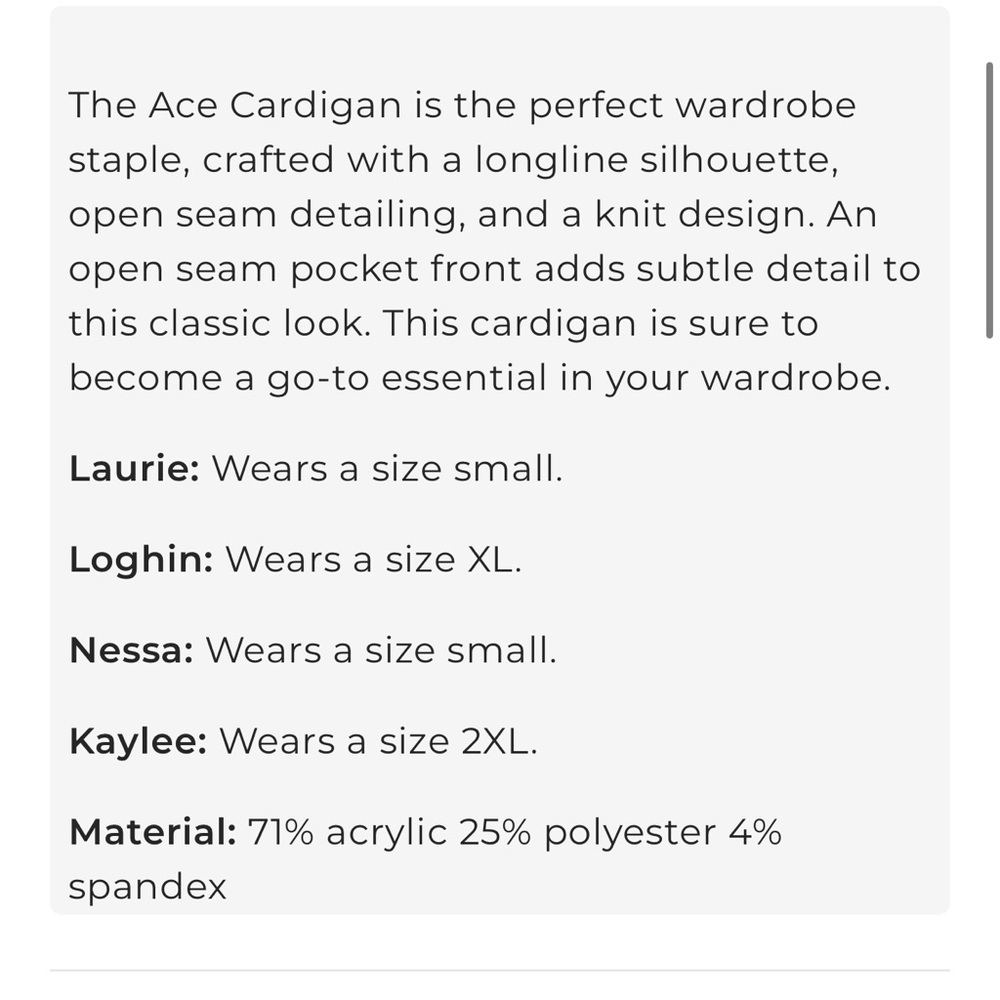 Ace Cardigan by Lily & Lottie - Picture 7 of 7